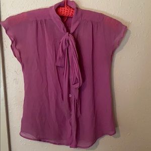 Marc Jacobs size 2 pink blouse
